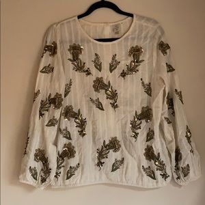 Anthropologie See, Worn, Kept Blouse